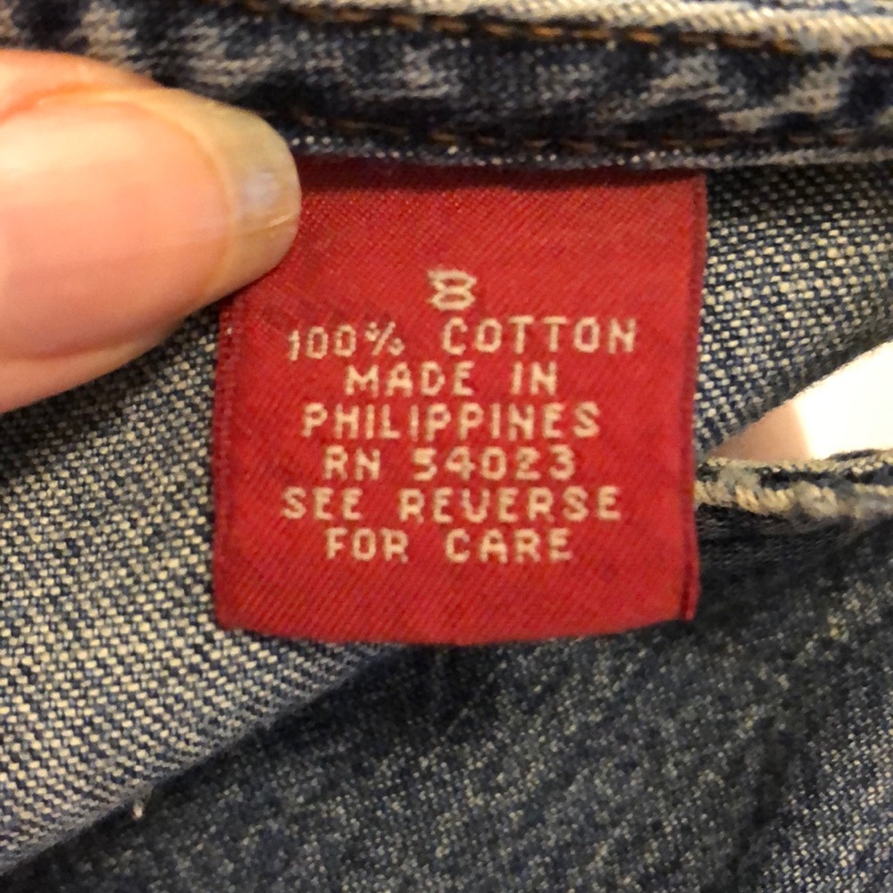 Gap Denim Mini Dress - Picture 2 of 2